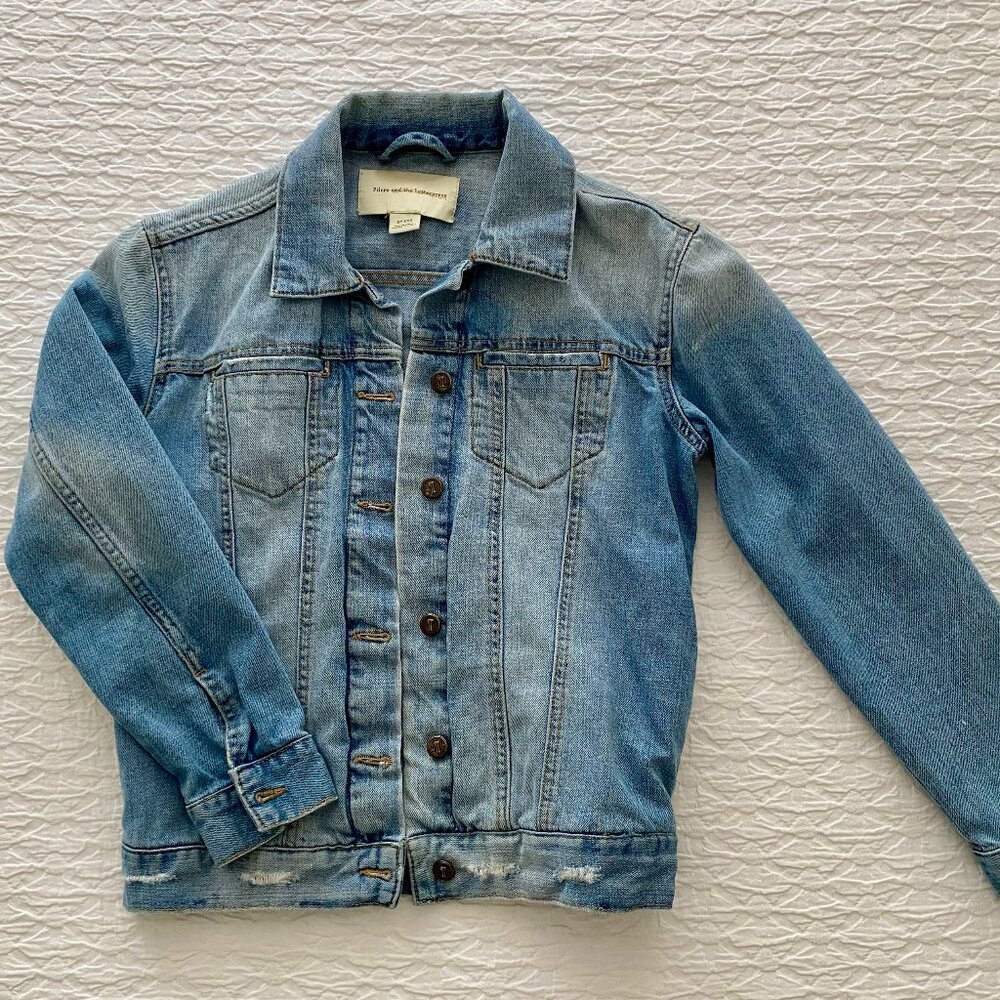 Anthropologie Pilcro & the Letterpress Denim Jacket